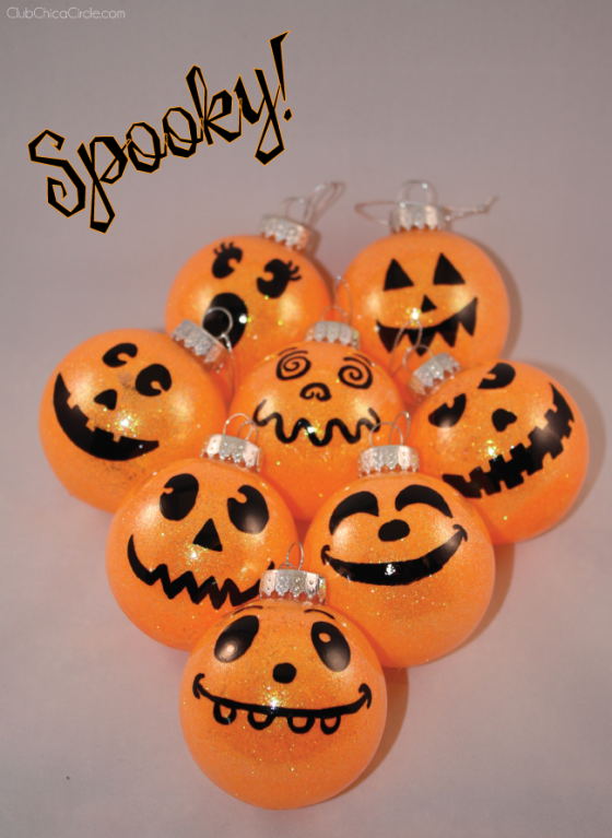 Jacko’Lantern Ornaments Halloween Garland DIY Club Chica Circle