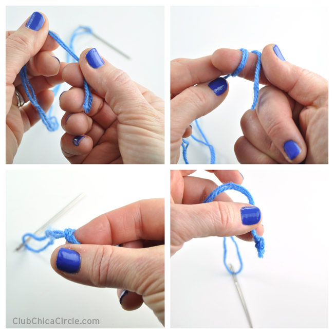 How to thread and knot a needle @chicacircle