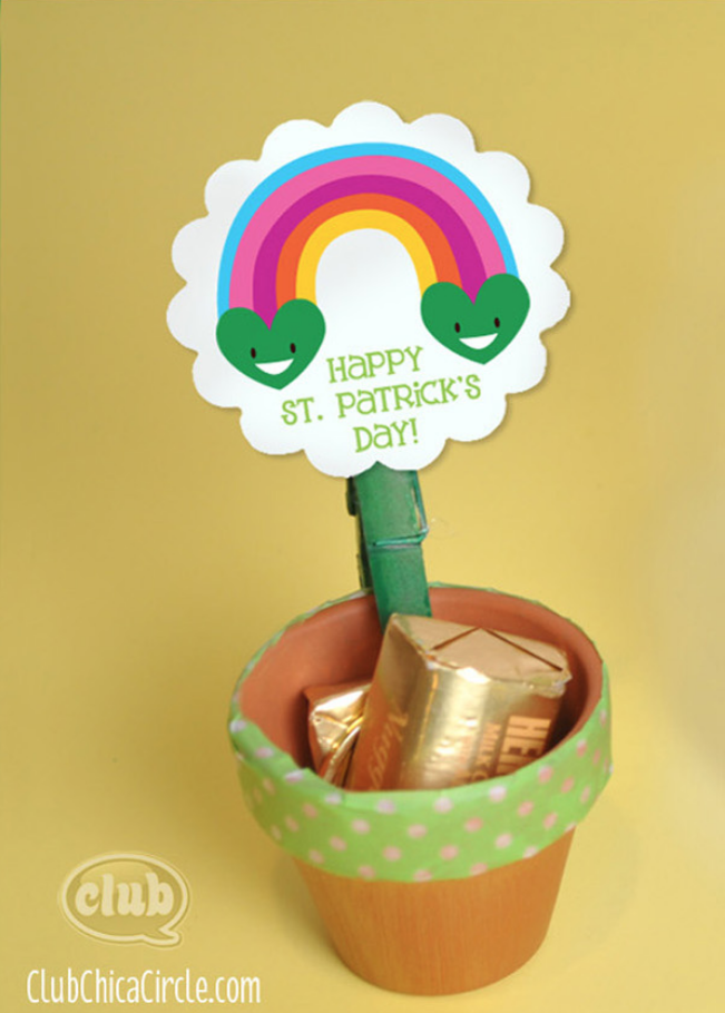 Mini Pots of Gold St Pattys Day Gift