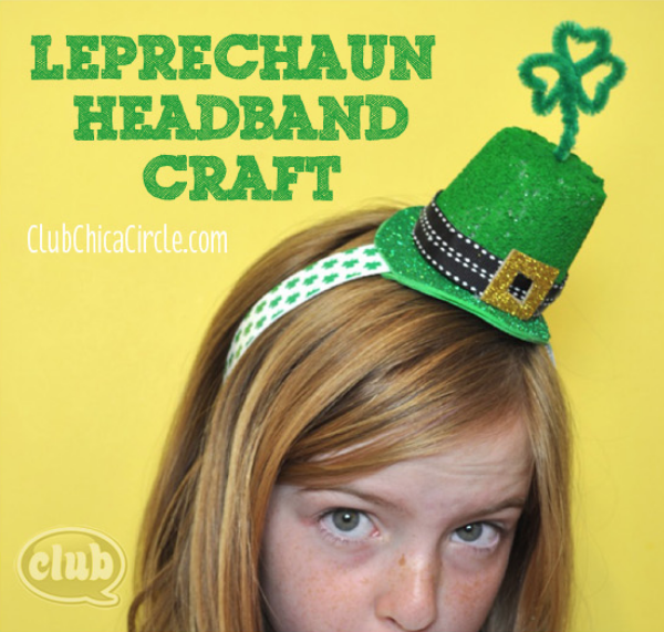 DIY Party Mom: Leprechaun Plastic Canvas Hat Headband Pattern