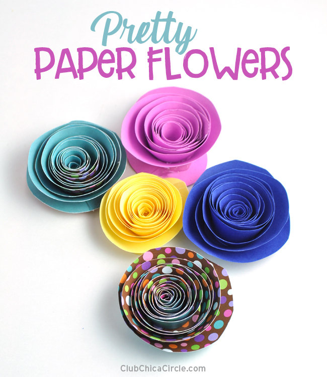 Easy DIY Handmade Paper Flowers