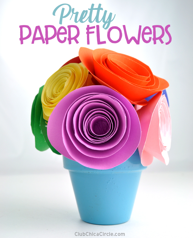 Easy DIY Handmade Paper Flowers