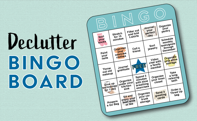 Delutter Bingo Header – ChicaSimplified ChicaCircle